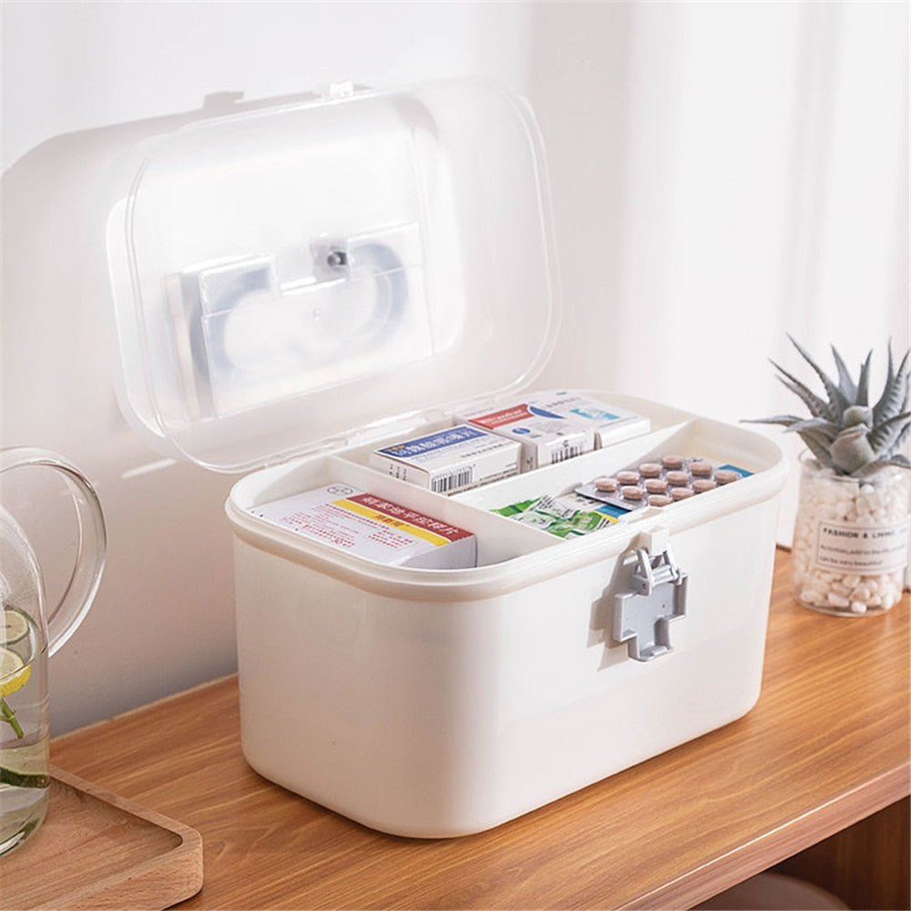 Portable First Aid Medicine Box – SJ HOME GOODS