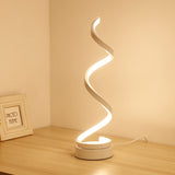 Modern LED Spiral Table Lamp