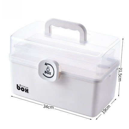 Buy Wholesale China Home Medicine Box Aluminum Alloy Medicine Box Large  Portable Medical First Aid Box Home Enterprise Medicine Storage Box & First  Aid Kit at USD 7
