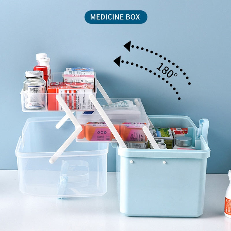 Toddmomy Box baby first aid kit infant first aid kit baby medicine kit  infant medicine kit kids first aid kit medicine storage organizer case  medicine